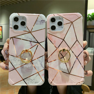 Soporte de anillo galvanizado para teléfono móvil, <span class=keywords><strong>funda</strong></span> de mármol <span class=keywords><strong>Original</strong></span> para <span class=keywords><strong>Iphone</strong></span> 12pro <span class=keywords><strong>Max</strong></span> <span class=keywords><strong>11</strong></span> 11pro <span class=keywords><strong>11</strong></span> <span class=keywords><strong>Pro</strong></span> <span class=keywords><strong>Max</strong></span> - Product Image 1
