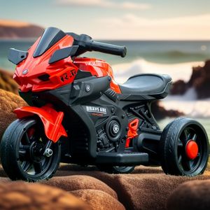 Kinder Elektro Dreirad Motorrad für Alter 2-6 Jungen Mädchen wiederauf ladbare Batterie Spielzeug auto für Kinder - Product Image 4