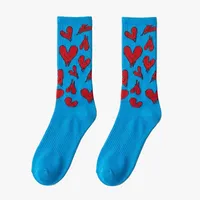 Nouvelle Collection Chaussettes Tendance Hip-hop Skateboard Anime Dessin Animé Amusantes en Coton Doux pour Hommes et Femmes – Modèle Populaire pour Couples