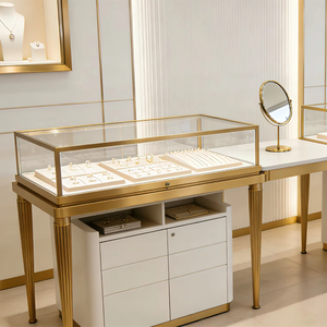 Vitrine à bijoux avec tiroirs coulissants, présentoir moderne pour le rangement des bijoux - Product Image 3