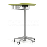 Mobilier de salle de classe au design moderne Bureaux d'étude multi-usages pour étudiants avec chaises en bois Filets pour livres Derniers meubles scolaires épissés