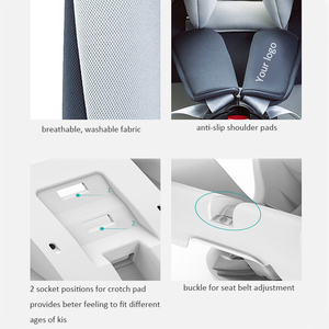 Seggiolino Auto Universale per Bambini Personalizzato, Portatile, Rotazione a 360°, Materiale HDPE, 0-36kg, per Bambini da 0-12 Anni - Product Image 3