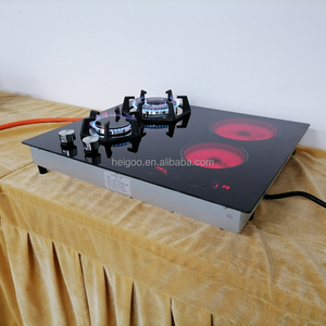 Household Multifunction Hybrid 4 Burners <span class=keywords><strong>Gas</strong></span> <span class=keywords><strong>Stove</strong></span> Electric Infrared Ceramic <span class=keywords><strong>Induction</strong></span> Cooker - Product Image 2