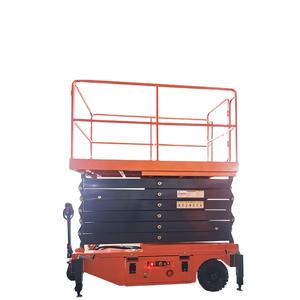 Plataforma DE TRABAJO elevadora Plataforma de trabajo aéreo de 14 metros Elevador de tijera semieléctrico - Product Image 5