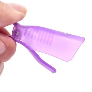 10 pièces de clips en plastique pour retirer le vernis gel, pour les doigts, outil de manucure pour salon, pour le retrait de l'acrylique - Product Image 4