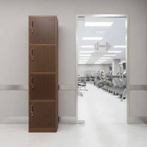 Armoire individuelle en métal, pour vestiaire <span class=keywords><strong>de</strong></span> salle <span class=keywords><strong>de</strong></span> sport et centres <span class=keywords><strong>de</strong></span> remise en forme modernes - Product Image 1