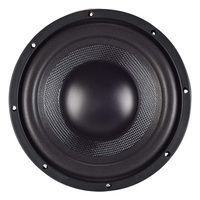 Subwoofer de 12 pulgadas DC 12 voltios con 500W RMS Cesta de acero barata Bobina dual para uso de audio y altavoces de automóvil