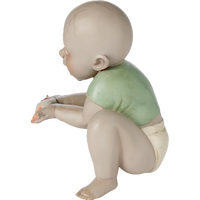 Bébés zombies tragiques d'Halloween qui rient et mangent des souris, poupées effrayantes, accessoires de poupées en latex effrayants