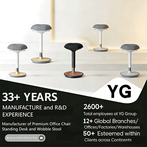 Tabouret ergonomique à bascule pour le bureau, chaise de bureau, tabouret assis-debout, hauteur réglable, base pivotante antidérapante à 360 degrés pour la maison, livraison gratuite - Product Image 1