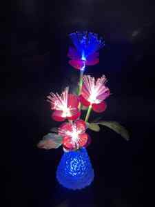 Tanaman bunga LED, LED warna-warni bentuk jamur Multi warna dapat disesuaikan 2000-10000K lampu dapat diredupkan dekorasi rumah plastik Modern - Product Image 4