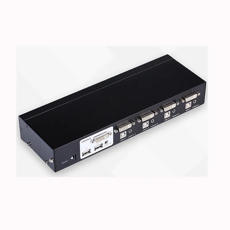 Hỗ trợ không dây bàn phím USB và chuột 4 cổng dvi kvm switch