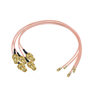 Câble coaxial RF RG178 Pigtail avec connecteur SMA mâle, adaptateur SMA vers UFL