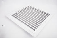 Grille de ventilation moderne en aluminium pour système de climatisation extérieur, diffuseur de filtre à air de retour au plafond pour bureau
