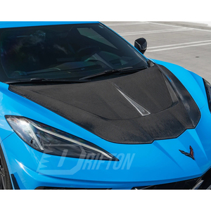 Capot moteur en fibre de carbone sèche de style Corvette New Drifton ST pour Chevrolet Corvette C8 Stingray Z51 & E-Ray & Z06 Z07 2020-2026 - Product Image 3