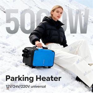 Mini <span class=keywords><strong>Condizionatore</strong></span> d'Aria Intelligente Tutto-in-Uno per Camper 5KW Riscaldatore Portatile con <span class=keywords><strong>Telecomando</strong></span> 12V/24V/220V Doppia Alimentazione per Roulotte e Furgoni - Product Image 2