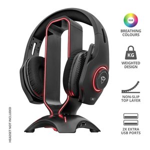 Soporte para auriculares GXT 265 Cintar Rgb Negro 23647 - Product Image 2