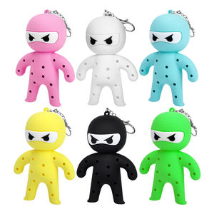 Support de tees de golf Ninja Premium 13 trous en silicone mignon, direct usine, accessoire de golf - Product Image 1