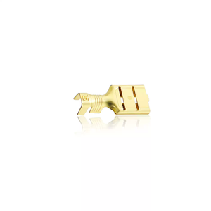 Connecteur de borne de haut-parleur à fourche <span class=keywords><strong>Vogt</strong></span> 2.8/4.8/6.3/9.5mm importé de Suisse, à sertissage à froid, pour unité de haut-parleur audio HIFI - Product Image 1