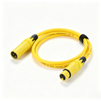 Connecteurs XLR 3 broches mâle/femelle en métal colorés pour câbles audio, équipement de sonorisation de scène et de concert
