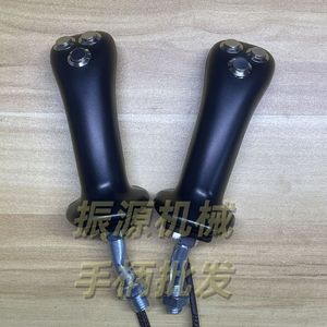Controlador Doosan 9, Palanca de Control Hidráulico Eléctrico, Control Remoto de 3 Botones para Excavadora, 24V DC, Material ABS - Product Image 4