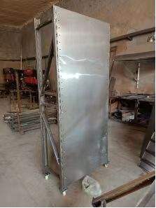 Estable 4 capas para estante de acero de almacenamiento de servicio mediano con rueda Estante de exhibición de almacén industrial - Product Image 3