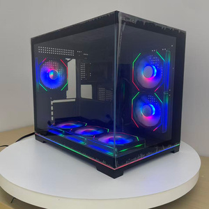 เคสคอมพิวเตอร์ ESGAMING รุ่นพรีเมียม ขนาดกลาง สำหรับเล่นเกม ดีไซน์โดดเด่น โปร่งใส รองรับเมนบอร์ด Micro <span class=keywords><strong>ATX</strong></span> เหมาะสำหรับเกมมิ่ง - Product Image 5