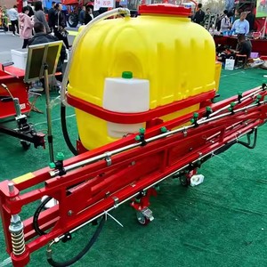 Pulverizador de pluma plegable con barra de pulverización de 10m y tanque químico para uso en tractor agrícola - Product Image 2