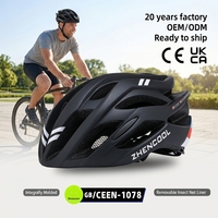 Casque de vélo haute performance, nouveau design, économique, avec filet anti-insectes et feu arrière LED, accessoires Enduro pour une conduite stylée