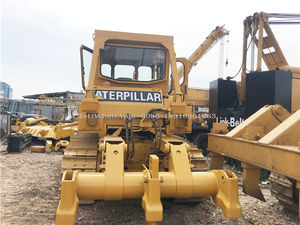 Bulldozer d'occasion sur chenilles CAT D7G Tracteur d'occasion Caterpillar personnalisé Bulldozers d7g de 20 tonnes Bulldozer hydraulique puissant en vente - Product Image 5