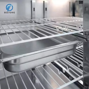 Thương mại undercounter Pizza Máy làm lạnh tủ lạnh 2/3 cửa ra vào salad tủ lạnh bánh Pizza chuẩn bị bảng với màn hình hiển thị hàng đầu ngăn kéo làm mát không khí - Product Image 3