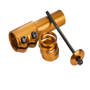 Tige de vélo en alliage d'aluminium, diamètre de serrage du guidon 31,8 mm, usinage CNC, extension de vélo de montagne haute résistance - Product Image 3