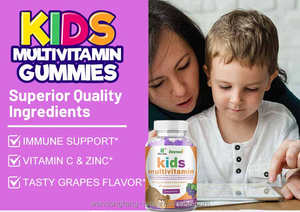 Keseluruhan penjualan vitamin anak-anak Gummy Multi suplemen imun beruang Vegan <span class=keywords><strong>DHA</strong></span> Omega 3 anak-anak Multivitamin Gummies untuk anak-anak - Product Image 6