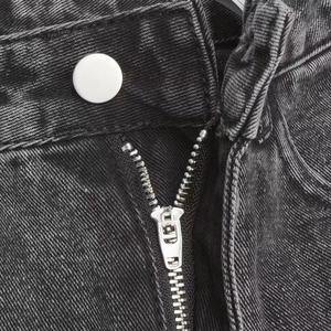 <span class=keywords><strong>Pantaloni</strong></span> in Denim a vita alta a gamba dritta da <span class=keywords><strong>donna</strong></span> <span class=keywords><strong>con</strong></span> ricamo a fiocco <span class=keywords><strong>pantaloni</strong></span> Jeans Casual traspiranti - Product Image 3