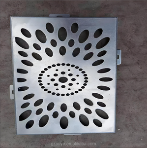 Panel Decorativo <span class=keywords><strong>de</strong></span> Aluminio con Patrón Regular y Orificios Regulares, Grabado con Precisión, Panel <span class=keywords><strong>de</strong></span> Pared <span class=keywords><strong>de</strong></span> Aluminio - Product Image 2