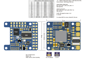 Contrôleur de vol MATEK F405-WMN F405 STM32F405RGT6 avec Baro OSD Blackbox 132A Courant 2-6S pour drone à aile fixe - Product Image 3