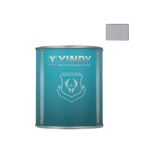 สีพ่นอะคริลิคเคลือบรถยนต์สีเงินเงาปานกลางขาวพิเศษ 1K จากผู้ผลิต YINDY จำหน่ายโดยตรง - Product Image 2