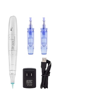 Soin de la peau à domicile, stylo à micro-aiguilles rechargeable à 12 aiguilles, soin du visage, stylo Derma A3 - Product Image 1