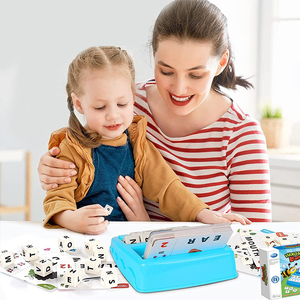Popolare lettera di ortografia giocattolo per bambini <span class=keywords><strong>parole</strong></span> di plastica incantesimo <span class=keywords><strong>gioco</strong></span> 2 <span class=keywords><strong>In</strong></span> 1 educativo Flashcard apprendimento <span class=keywords><strong>gioco</strong></span> abbinamento alfanumerico - Product Image 5