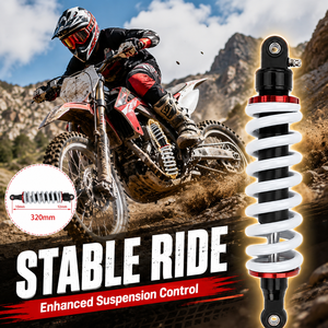 <span class=keywords><strong>Amortisseur</strong></span> arrière réglable à air de 320 mm, 1000 lbs, pour moto tout-terrain, <span class=keywords><strong>quad</strong></span>, accessoires ATV - Product Image 2