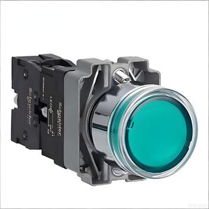 Interruptor de Botón <span class=keywords><strong>Pulsador</strong></span> Original <span class=keywords><strong>Schneider</strong></span> XB2BA21C, Cabeza Plana de 22 mm, 1NO, Negro, de Plástico, para Gabinete de Control Eléctrico - Product Image 2