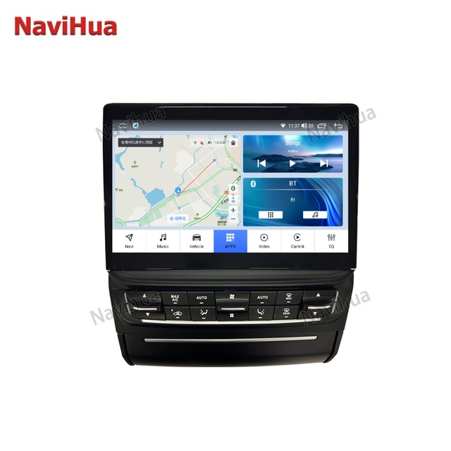 Navihua New Style Android Head Unit for Maserati Quatrroporte 2013-2016 Car Radio Old to New Including Control Central Panel GPS