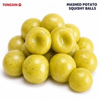 TONGXIN Bolas Blandas de Puré de Patata No Tóxicas Hechas a Mano, de Rebote Lento, para Alivio del Estrés, Sensoriales, Antiestrés, Bolas Suaves Personalizadas OEM