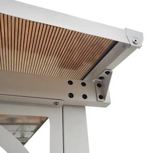 Pérgola de Aluminio para Exteriores con Techo Ajustable, Impermeable, para Jardín y Terraza - Product Image 3