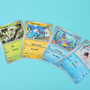 Pok Flash Card Dream ream Elf Anime <span class=keywords><strong>carta</strong></span> stampata e gioco da tavolo in plastica giocattolo <span class=keywords><strong>di</strong></span> carte con il ragazzo del tesoro non meray