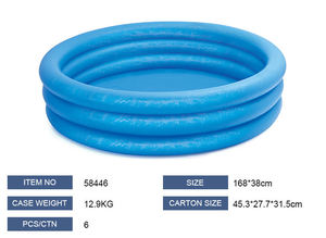 Intex 58446 di cristallo blu piscina per interno ed esterno portatile piscina gonfiabile piscina all'aperto per bambini - Product Image 4