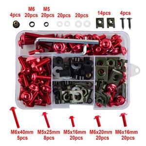 Kit de boulons de carénage vis de carrosserie écrou pour Hon da CBR600RR CBR900RR CBR1000RR CBR 600RR 900RR <span class=keywords><strong>929RR</strong></span> 1000RR 600 - Product Image 2