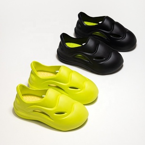 Xsheng nuevo diseño personalizado hombres <span class=keywords><strong>Pam</strong></span> zapatillas transpirable Logo Eva dormitorio antideslizante sandalias hombres zapatillas lavables casa invitado zapatilla - Product Image 4
