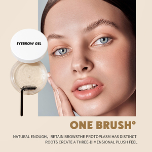 Custom Eyebrow Lamination Eye Brow <span class=keywords><strong>Gel</strong></span> Mascara Custom Impermeable Larga duración Clear Styling Freeze Wax Vegan Brow <span class=keywords><strong>Gel</strong></span> para cejas - Product Image 2