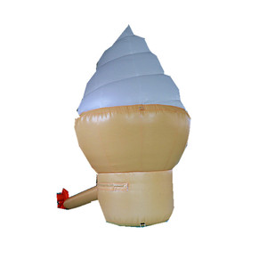 Dekorasi Iklan Dekorasi Es Krim Tiup, Kerucut Es Tiup Raksasa untuk Acara Promosi - Product Image 1