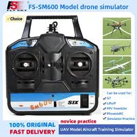 Simulateur de vol Flysky FS-SM600 RC à 6 canaux pour G7 Liftoff FPV Freerider PhoenixRC, matériau composite, sans batterie